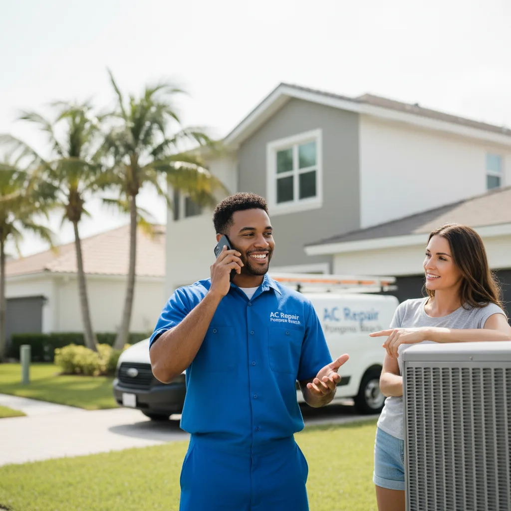 AC Repair Pompano Beach customer support in Gowen